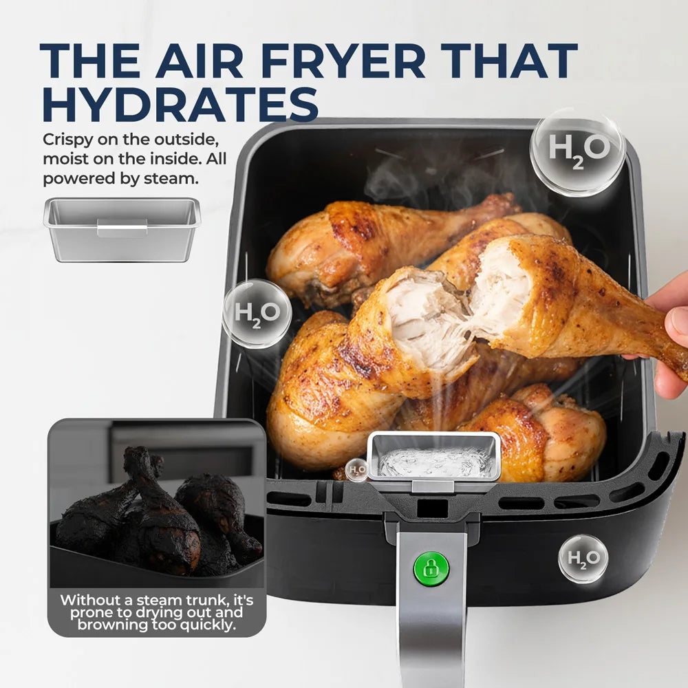 5L Air Fryer | Touch Control Oilless Cooker with Viewing Window