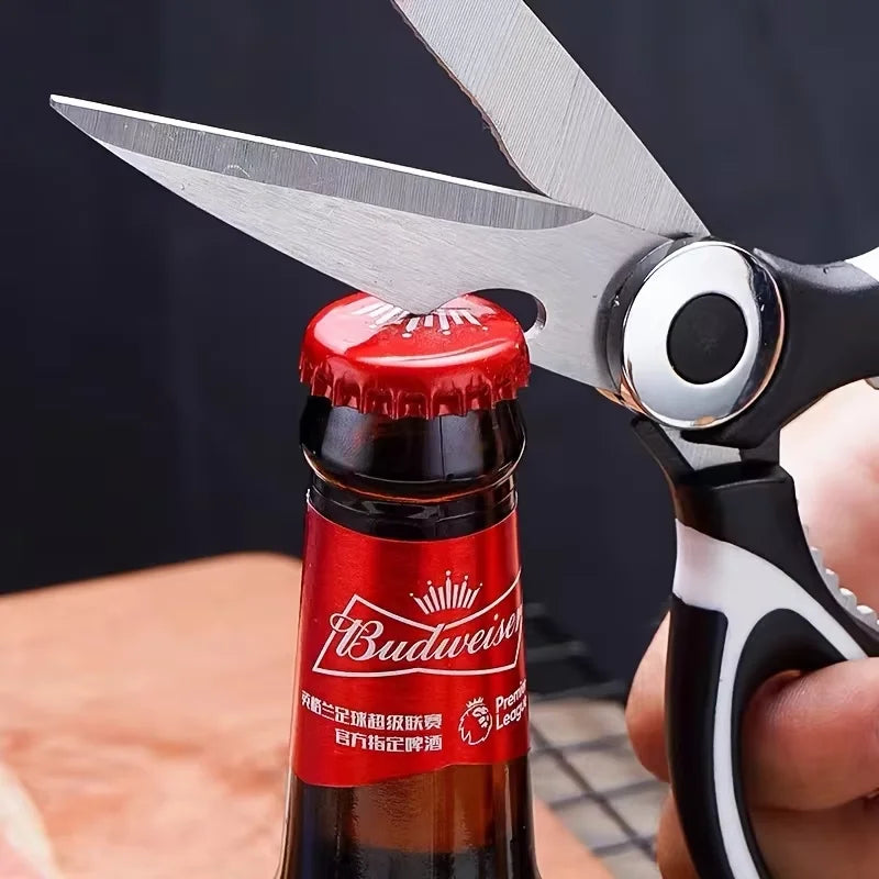 Multifunctional Kitchen Scissors | Stainless Steel Heavy-Duty Shears