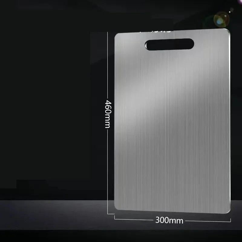 Stainless Steel Cutting Board | Thickened, Antibacterial & Durable
