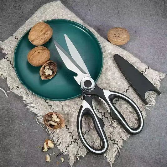 Multifunctional Kitchen Scissors | Stainless Steel Heavy-Duty Shears