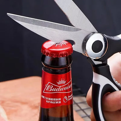 Multifunctional Kitchen Scissors | Stainless Steel Heavy-Duty Shears